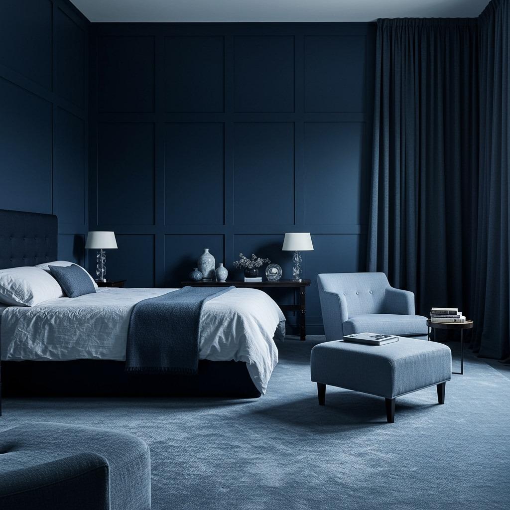 Large Bedroom Zoning With Tone