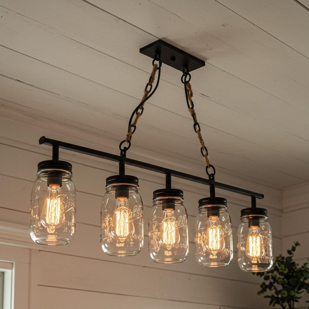 Mason Jar Lighting Fixtures
