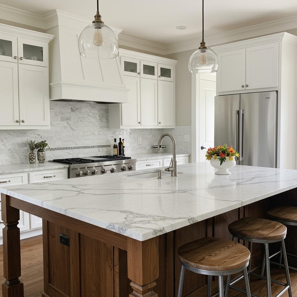 Natural Stone or Marble Countertops