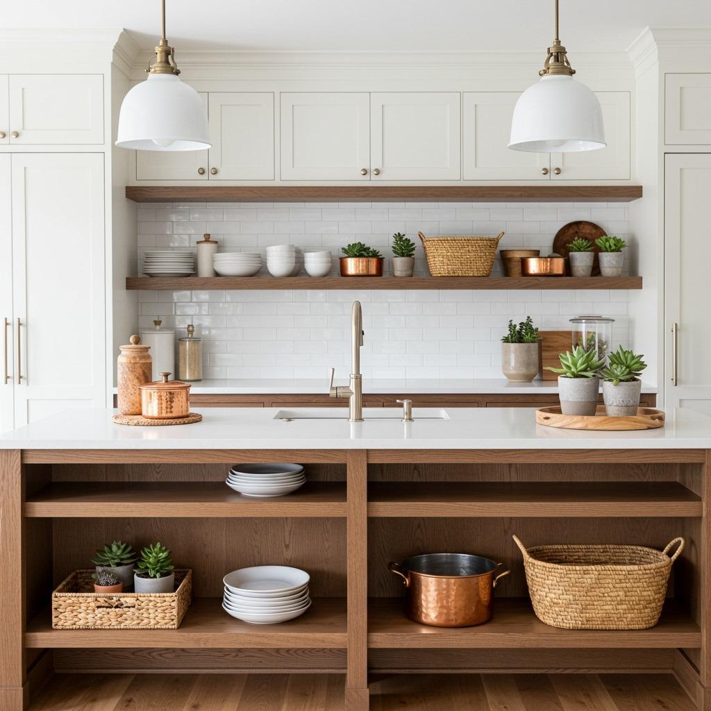 Open Shelving for Display