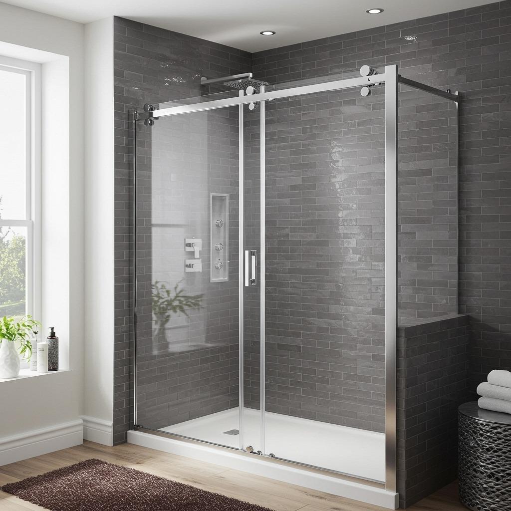 Opt for a Sliding Shower Door