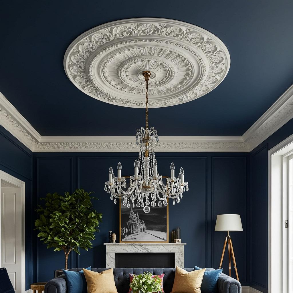 Paint or Wallpaper Your Ceiling