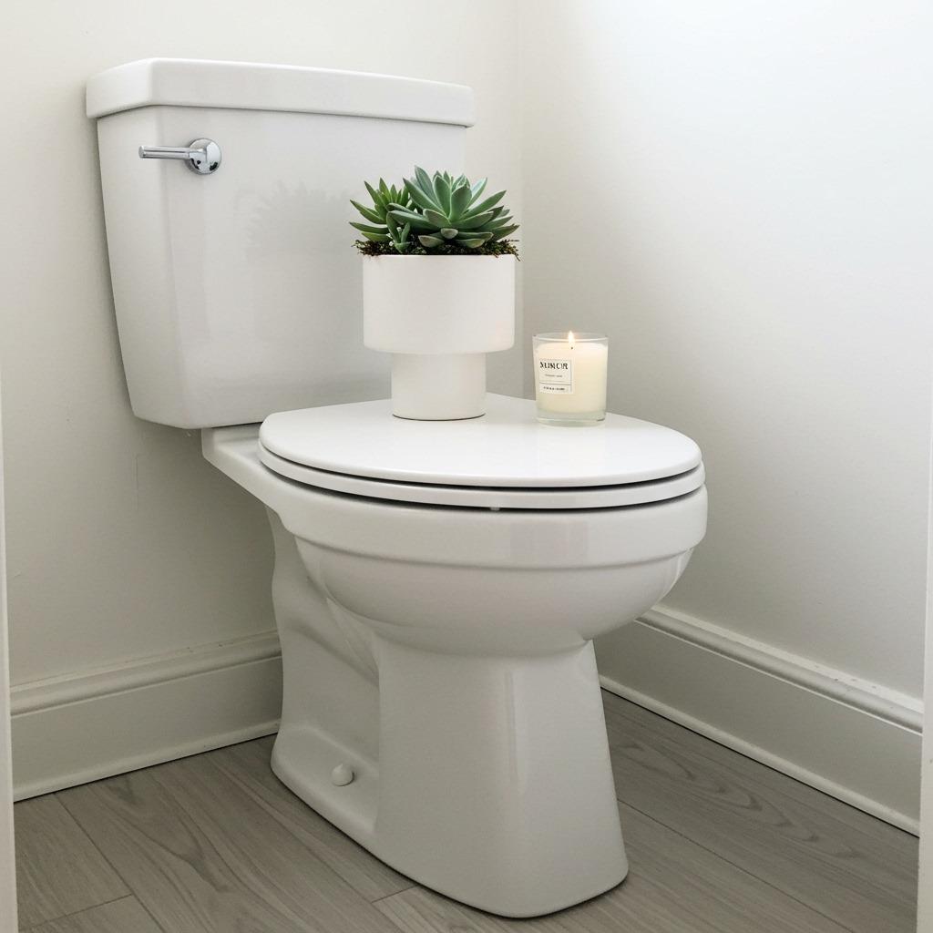 Place Plants on Your Toilet Tank
