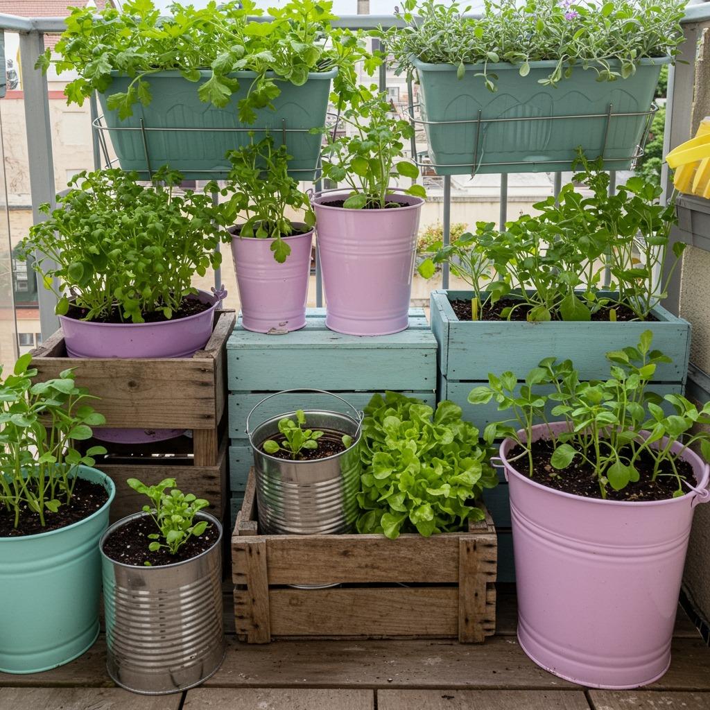Recycled Container Gardens for Budget Growing