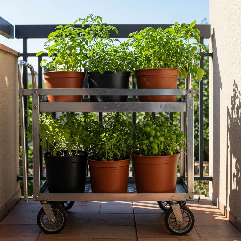 Rolling Garden Carts for Flexibility