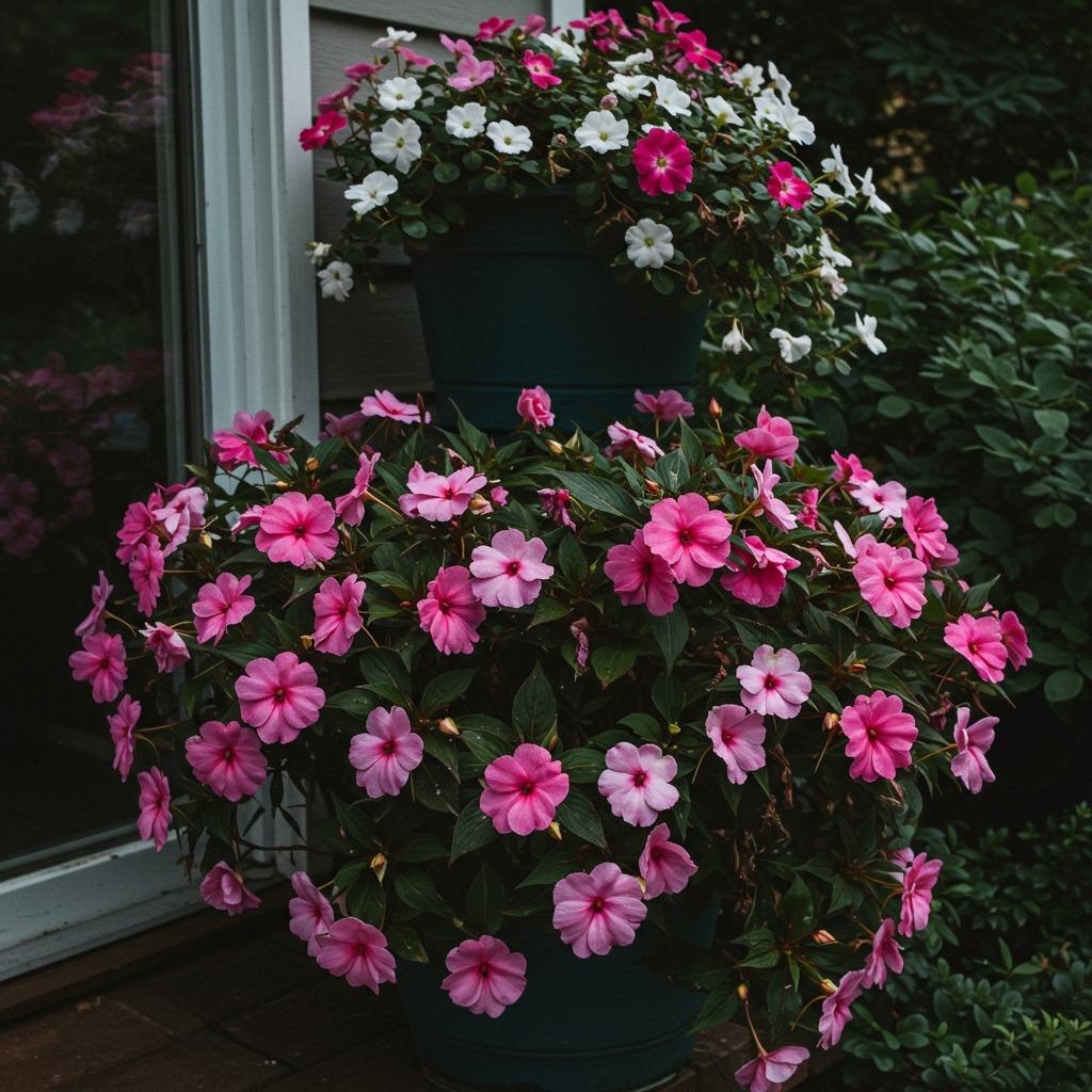 Romantic Impatiens Shade Solution