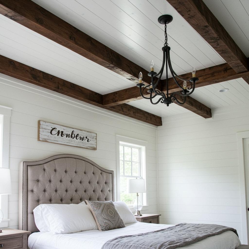 Rustic Beam Ceiling Drama