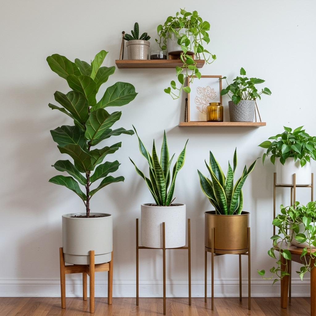 Style With Plants for Organic Warmth