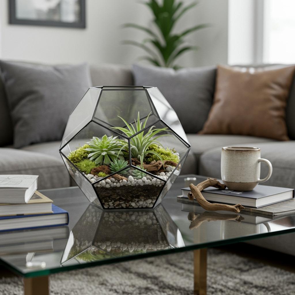 Terrarium Coffee Table Displays