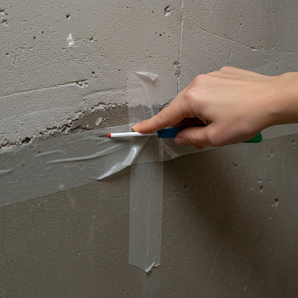 Test for Moisture Before Anything Else