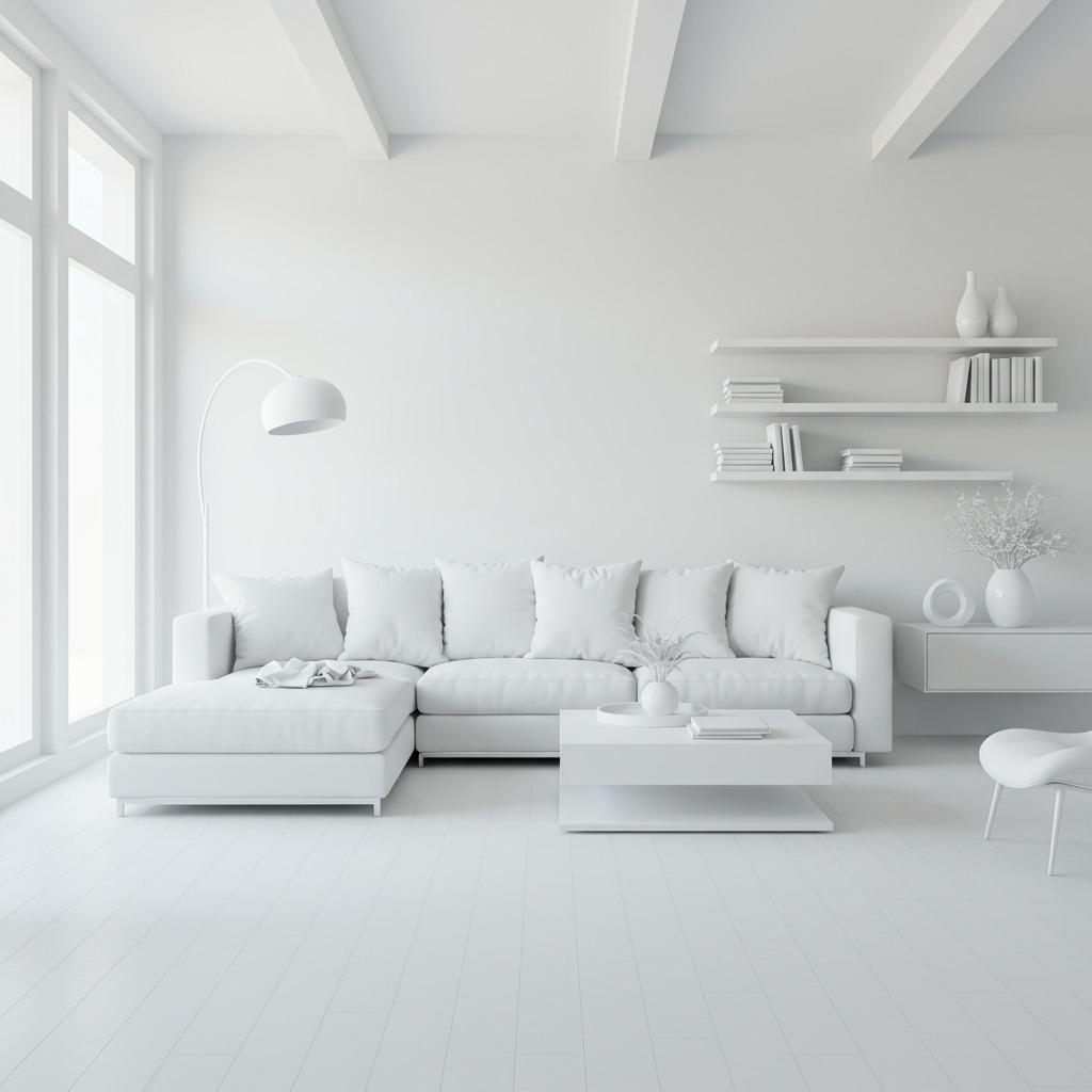 The Bright White Minimal Haven