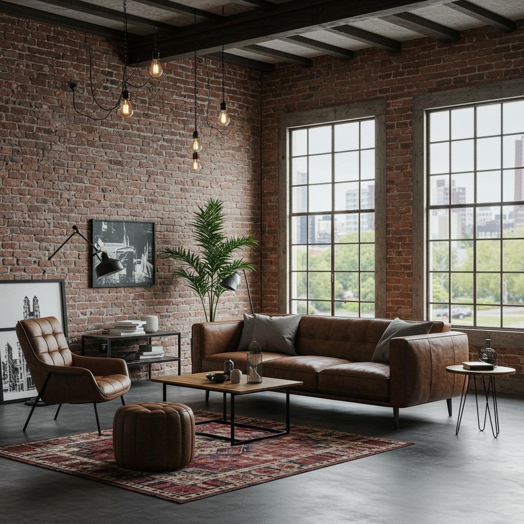 The Industrial Minimalist Loft