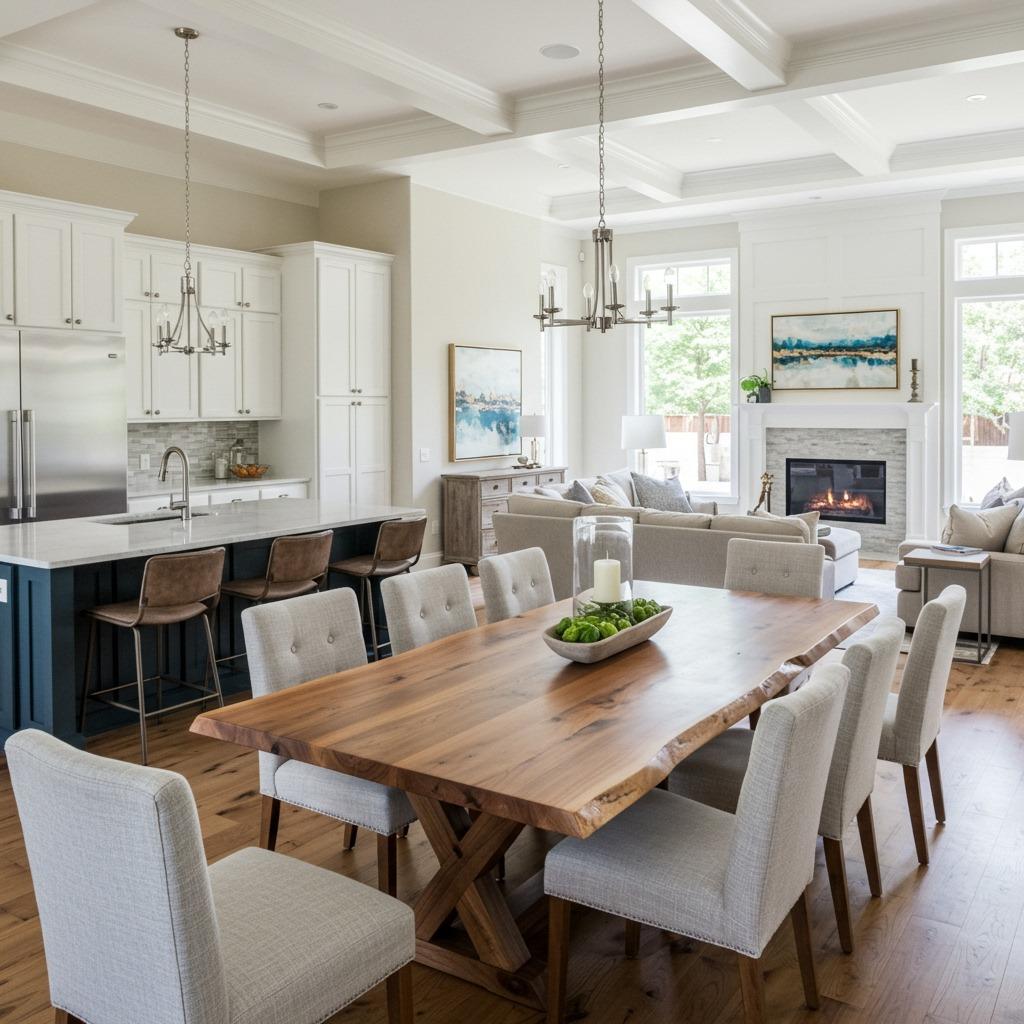 The Kitchen-Dining-Living Trilogy