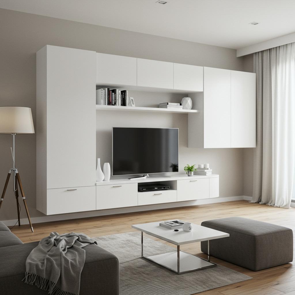 The Minimalist Living Room with Hidden Storage