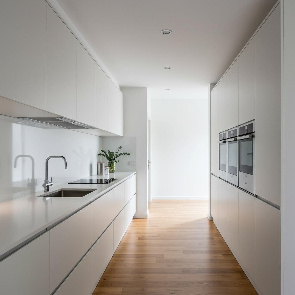 The Single-Wall Kitchen with Maximum Openness