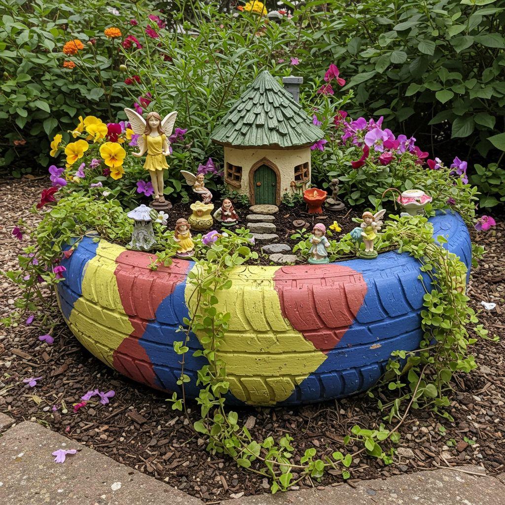 Tire Planter Transformation