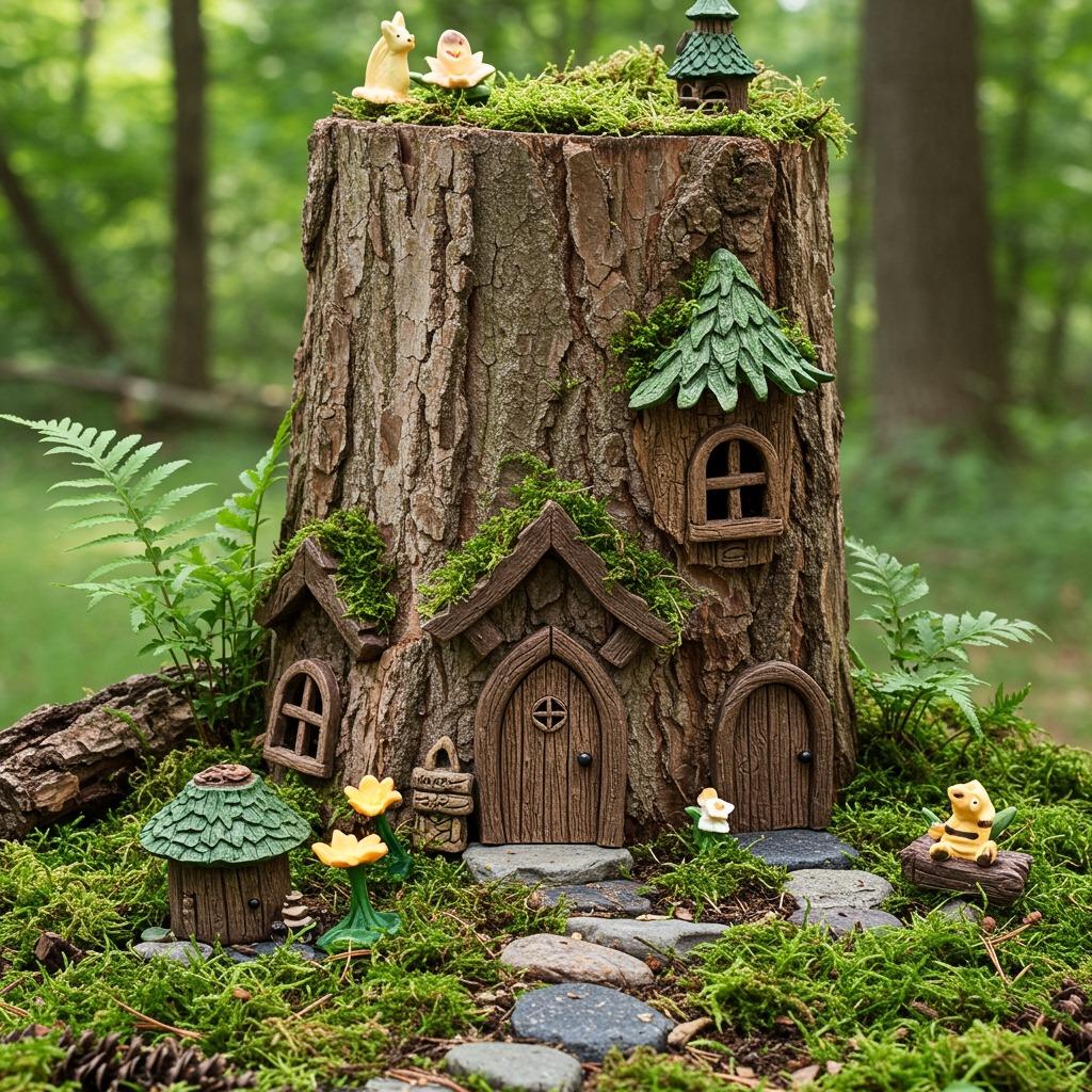 Tree Stump Fairy Dwelling