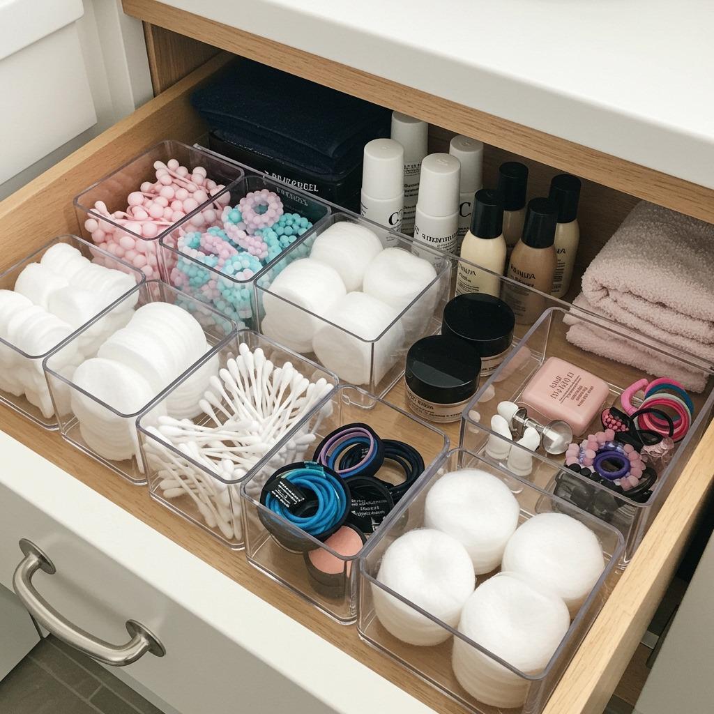 Use Clear Containers for Visible Organization