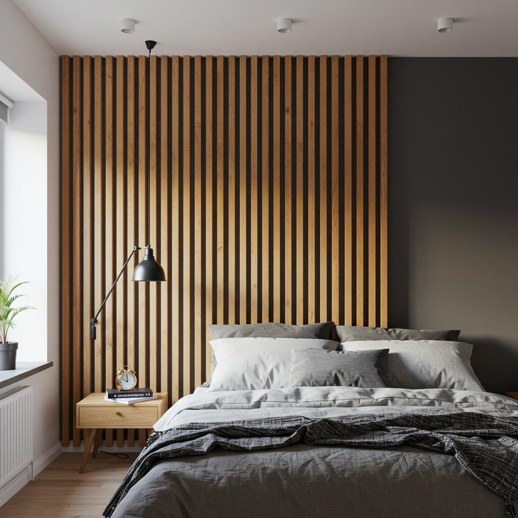 Vertical Slat Wall