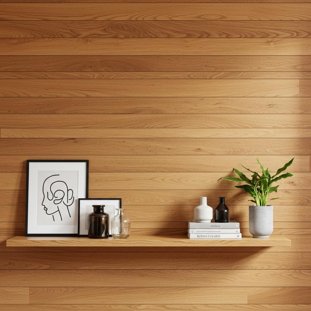 Vertical Wood Slat Wall