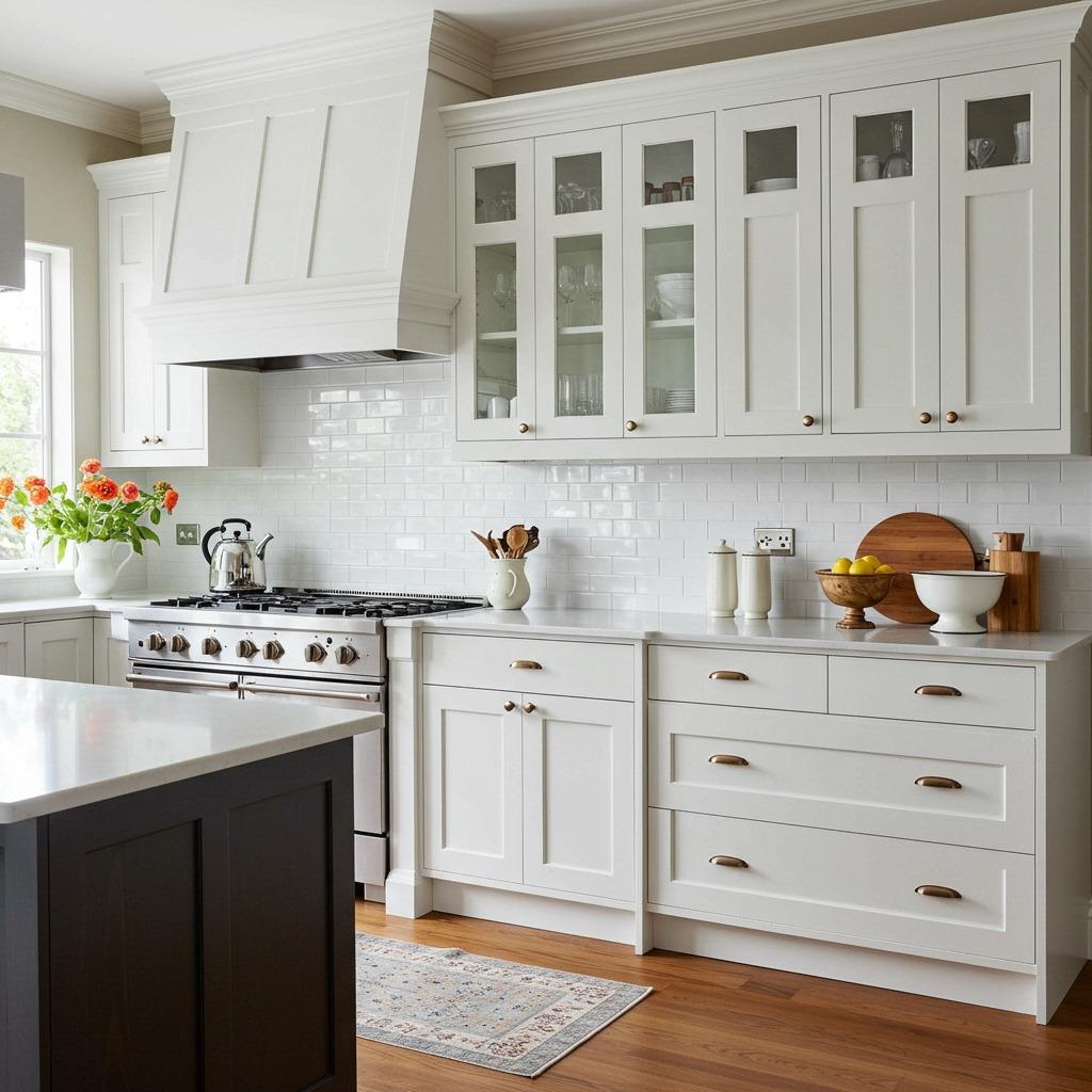 White Shaker Cabinets With Inset Doors