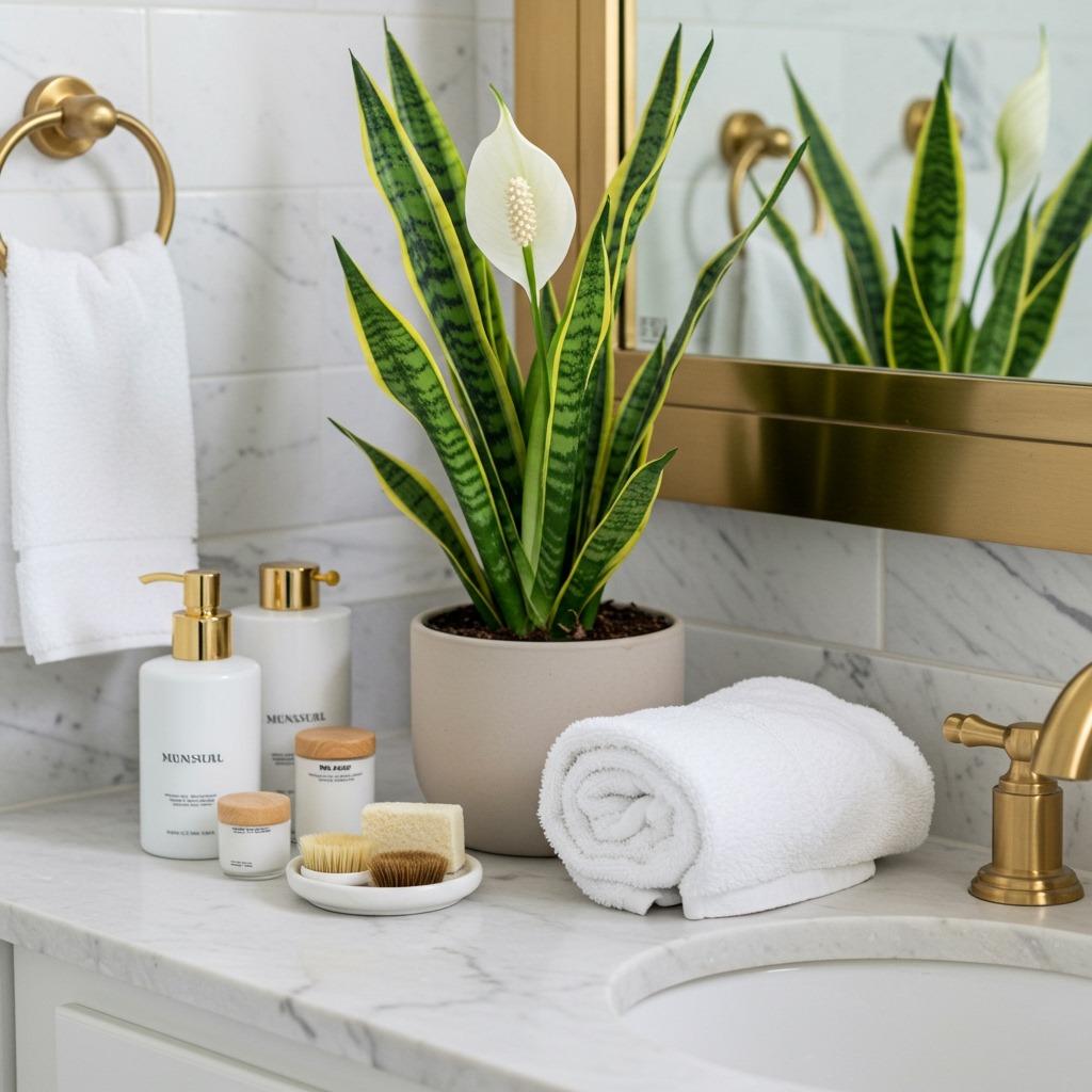 Why Your Bathroom Needs Plants Right Now