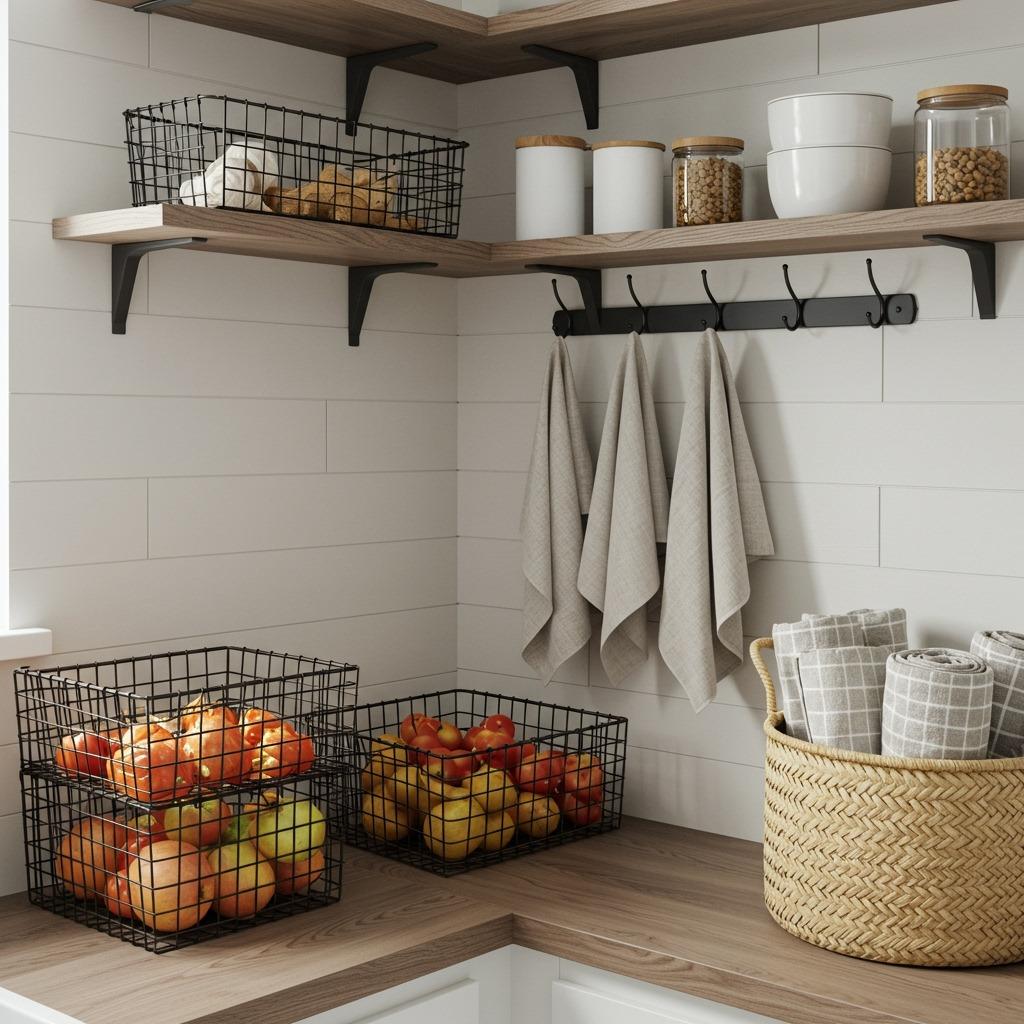 Woven Texture Through Baskets and Textiles