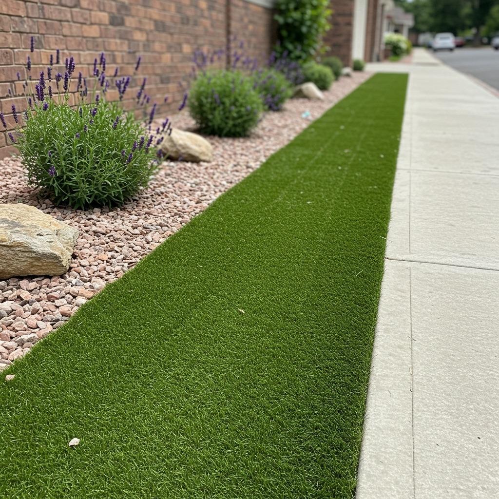 Add Synthetic Turf in High-Traffic Areas
