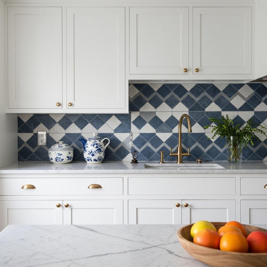 Create a Focal Point with a Statement Backsplash