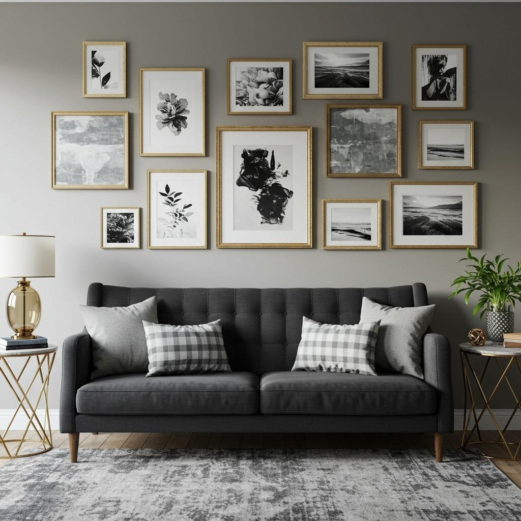 Create a Gallery Wall with Ornate Frames