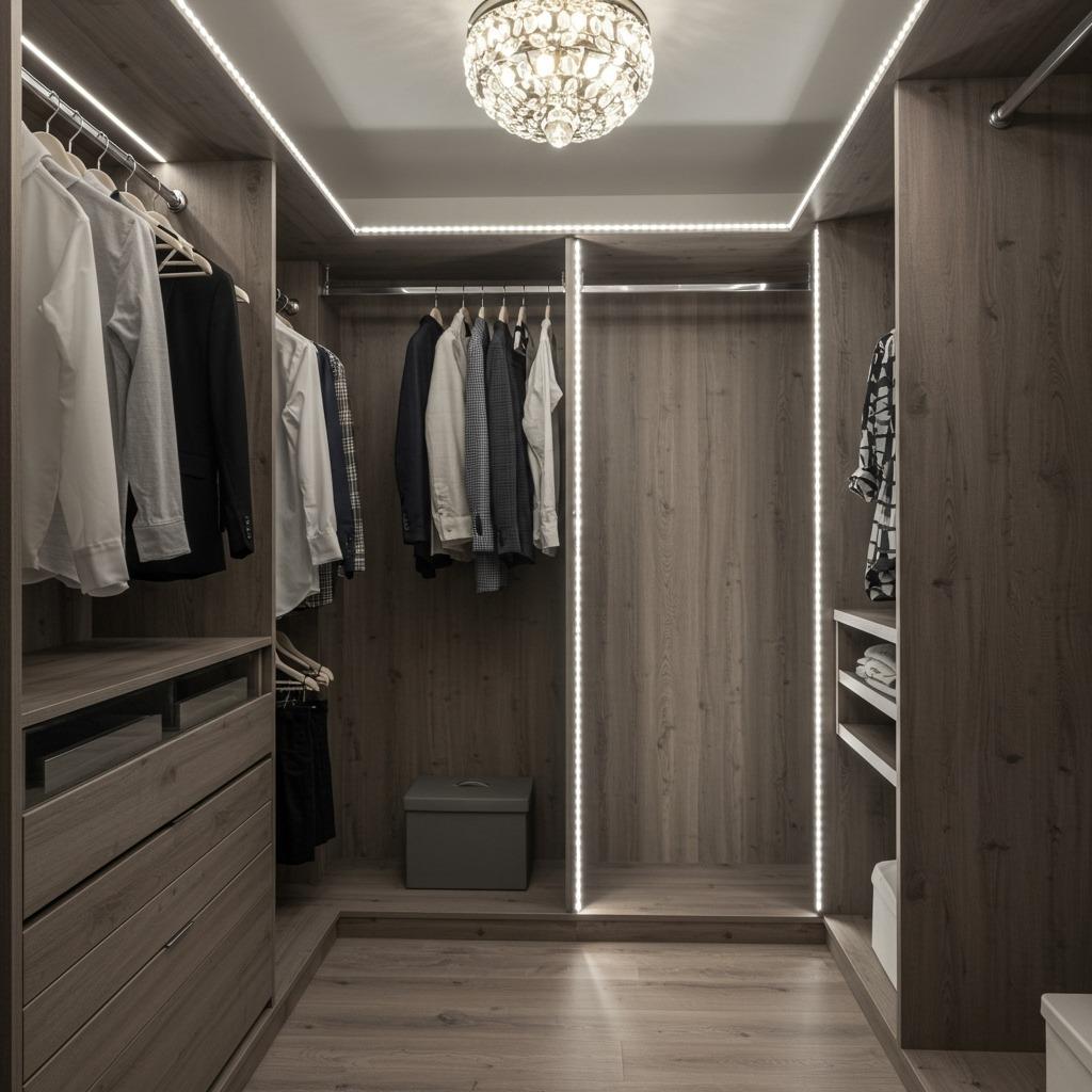 Don't Forget About Closet Lighting
