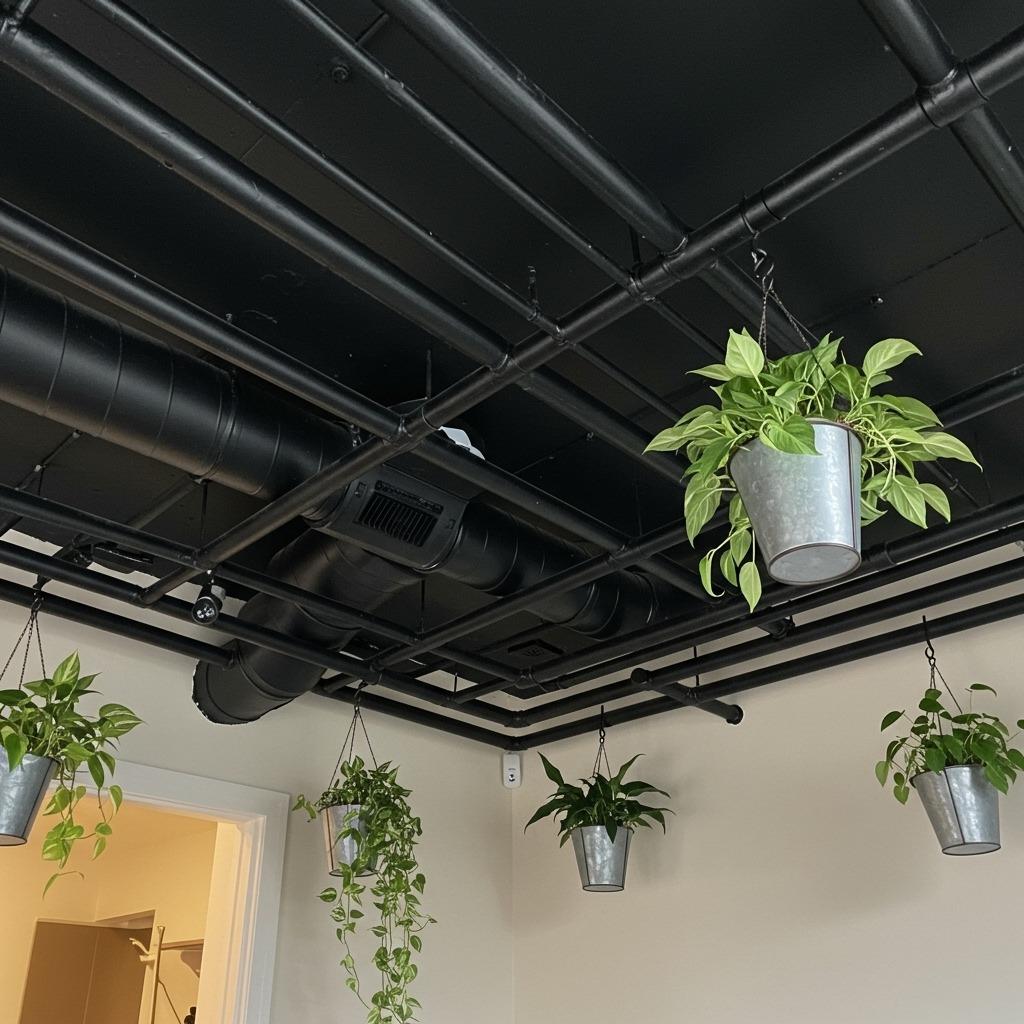 Incorporate Exposed Pipes and Ducts
