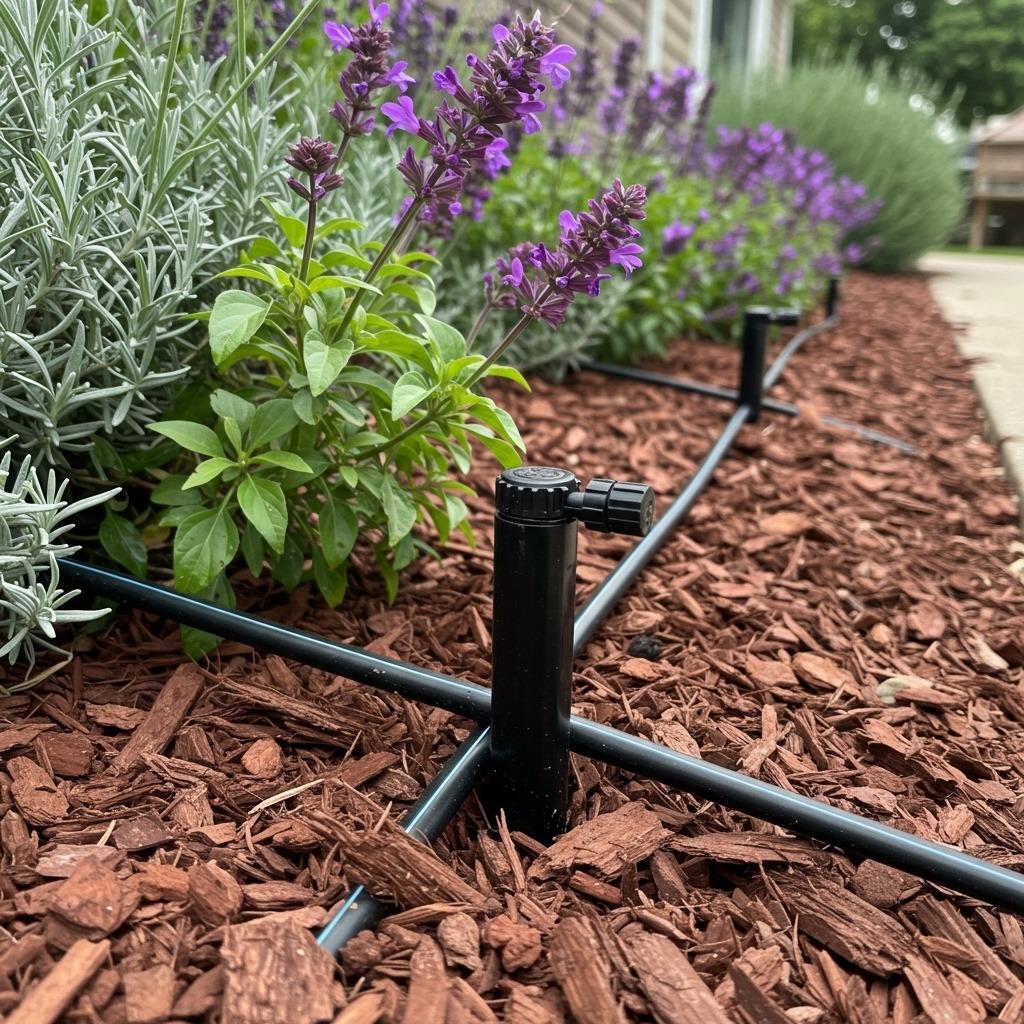 Install Drip Irrigation for Automated Watering