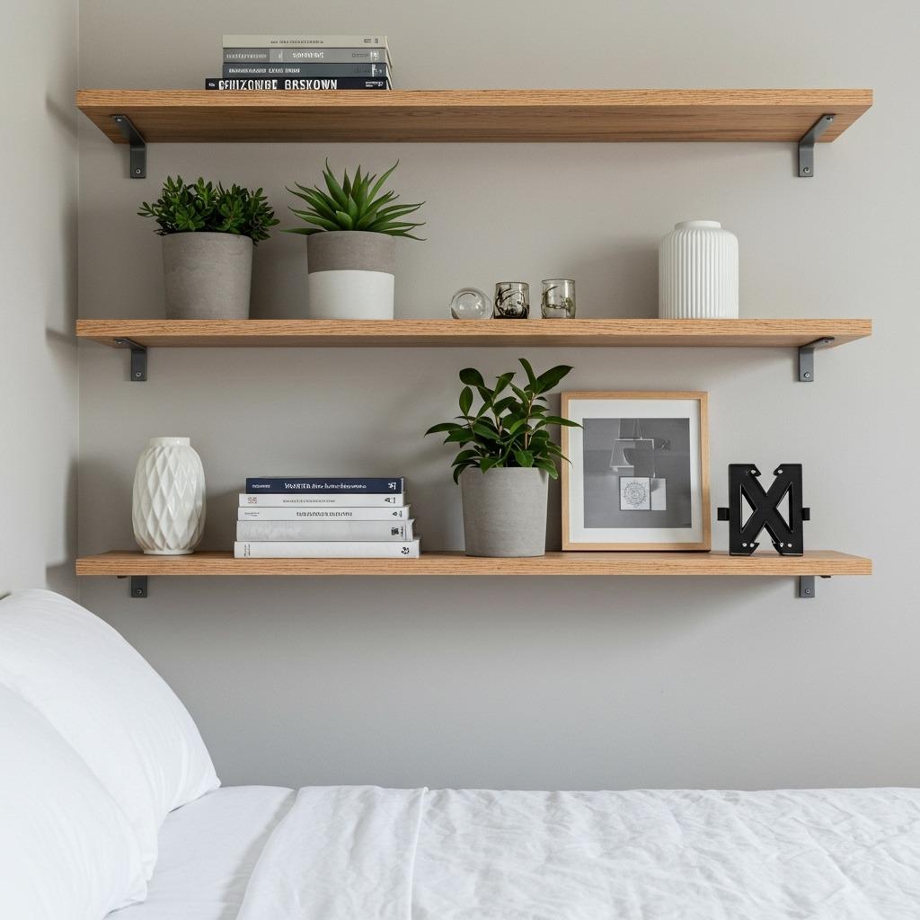 Install Floating Shelves