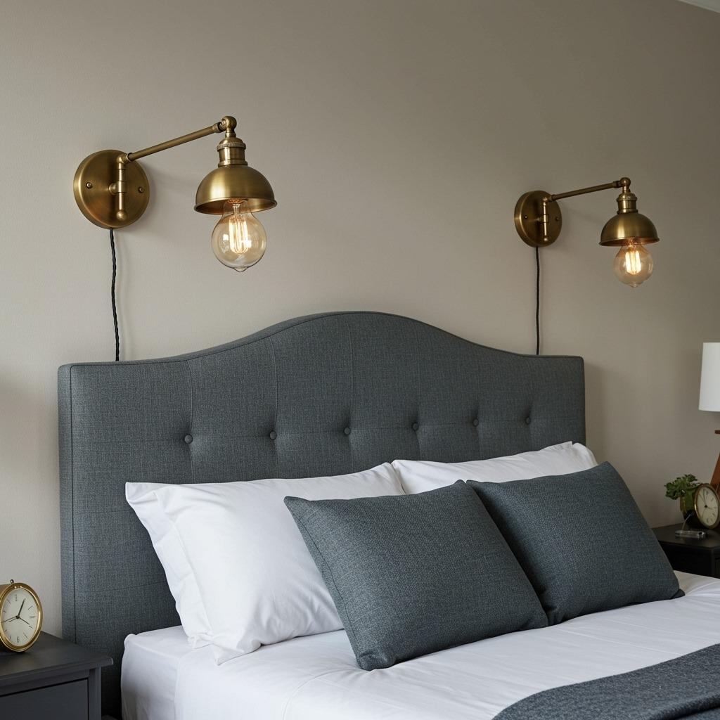 Install Wall Sconces to Save Space