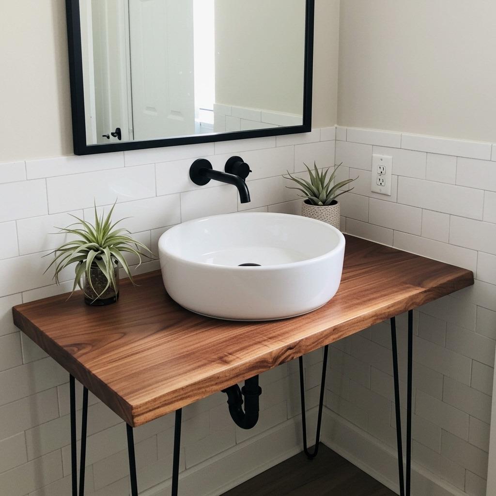 Live Edge Wood Statement Piece