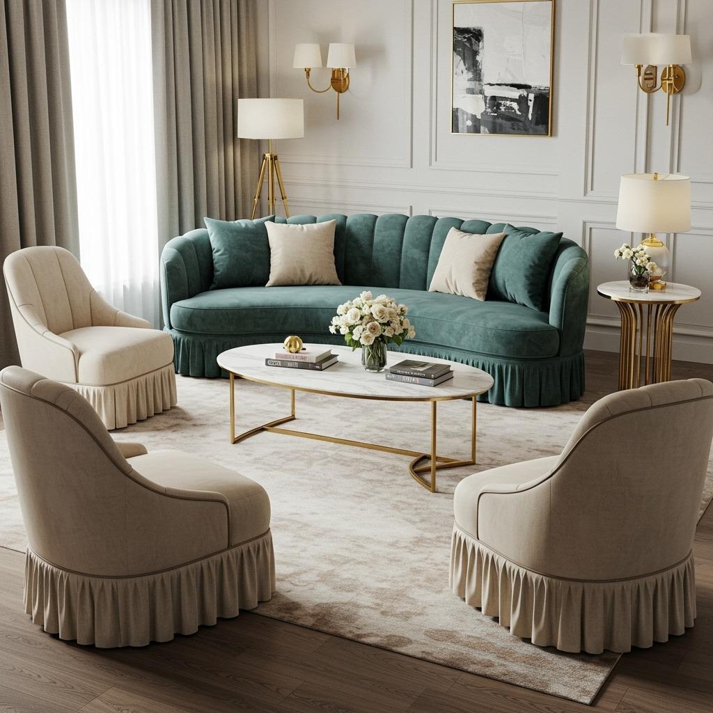 Select Furniture with Elegant Silhouettes
