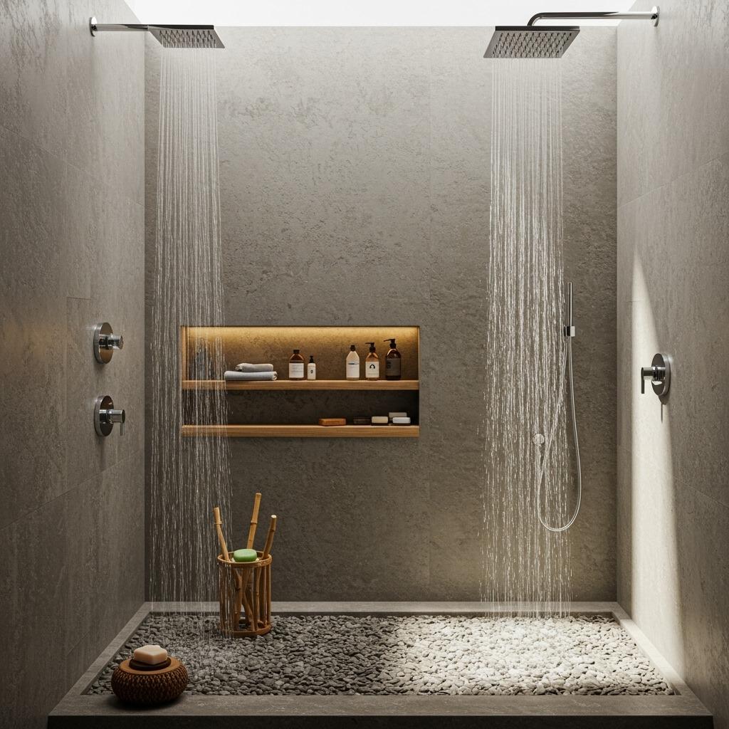 Spa-Inspired Materials and Textures