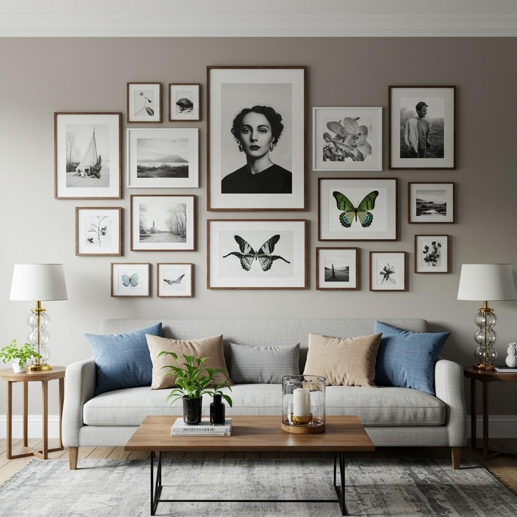 The Statement Wall Behind Furniture