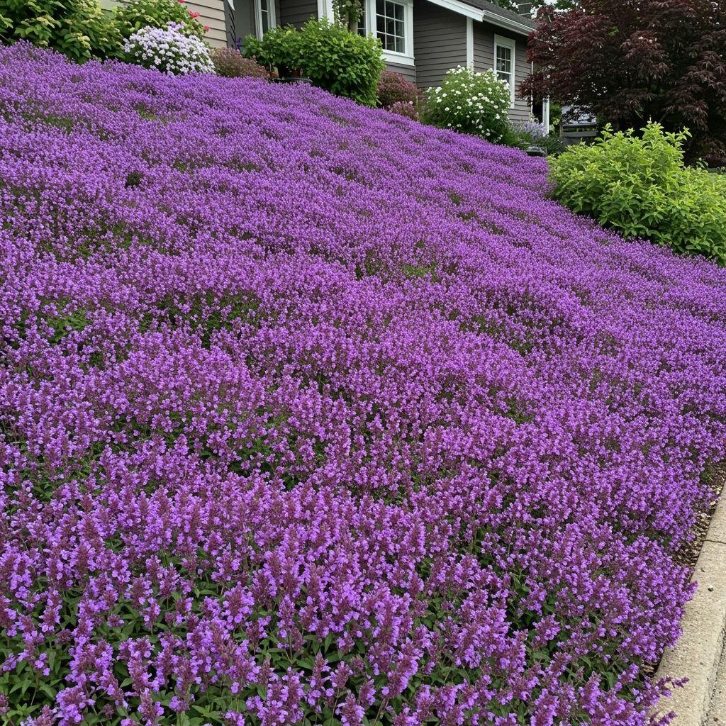 Use Mass Plantings of Single Species