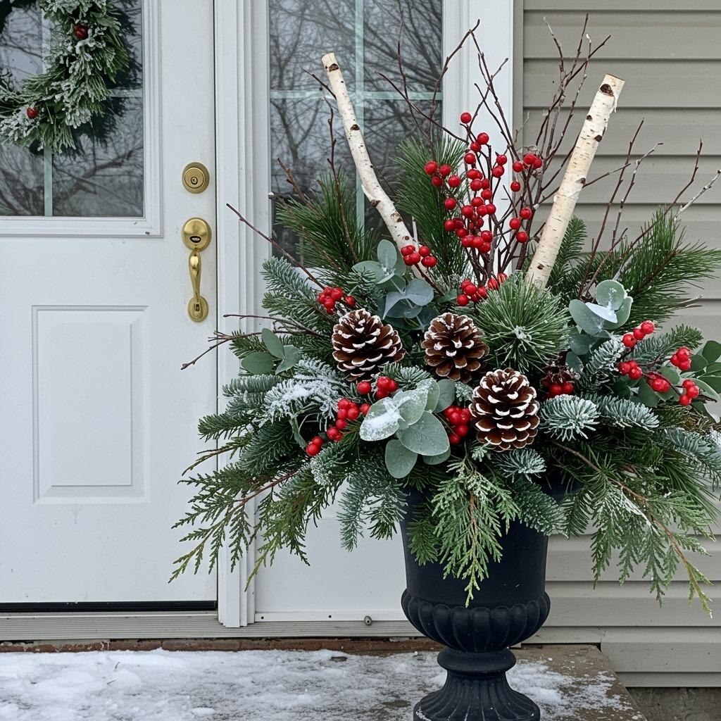 Winter Outdoor Plant Styling That Stays Beautiful